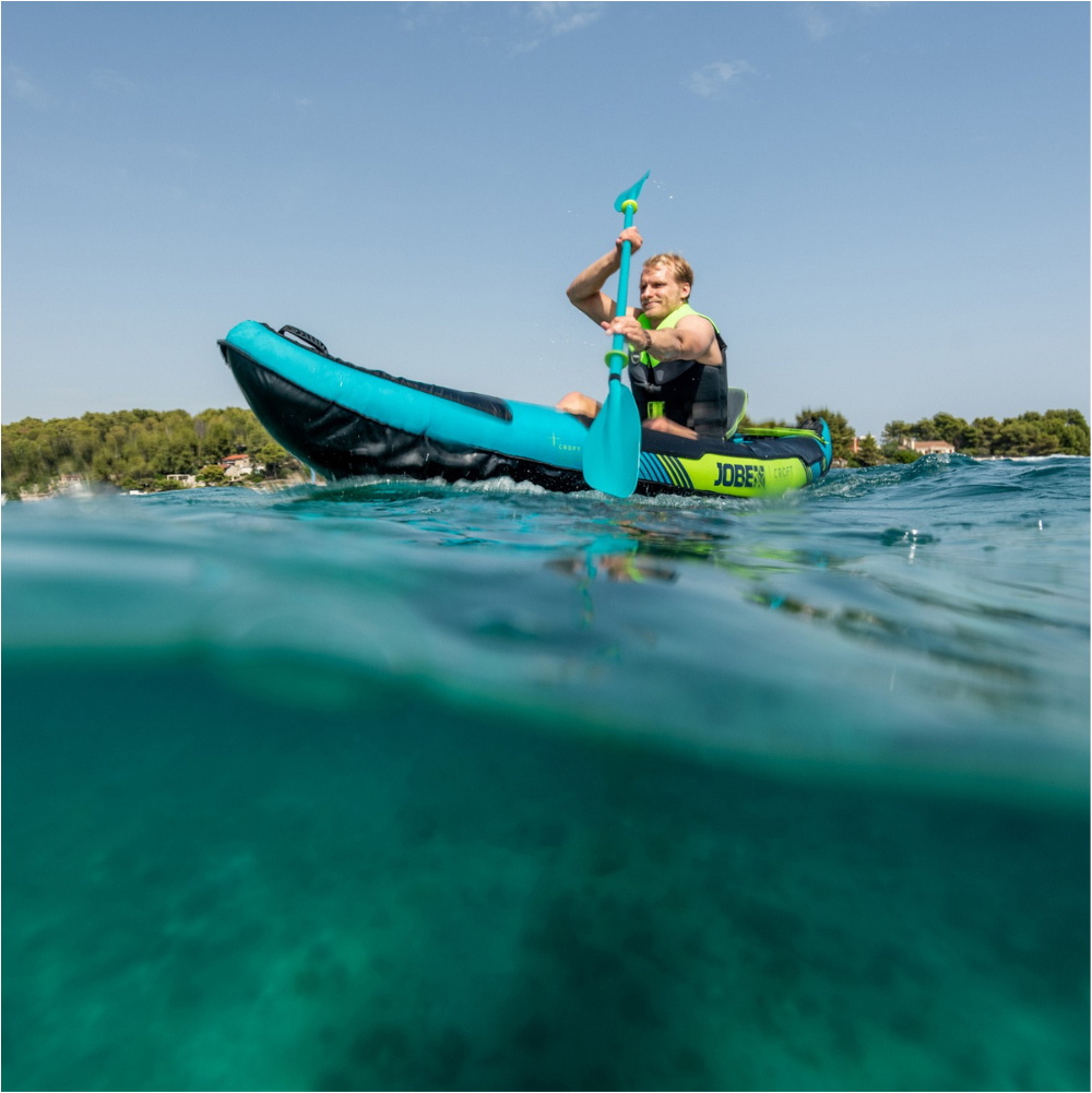 2026 Jobe Croft Inflatable Kayak Package 600024001 - Teal